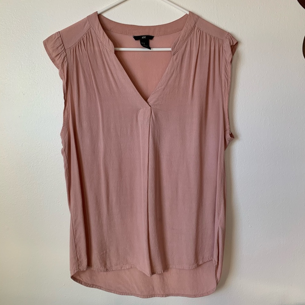 Dusty Pink Sleeveless Tank